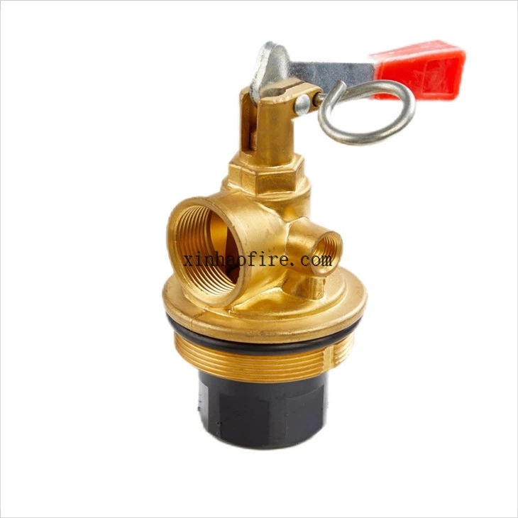 25kg Bc Trolley Fire Extinguisher Valve