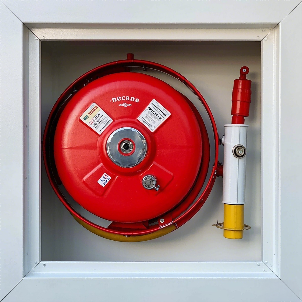 Recessed Fire Hose Reel Cabinet Recessed Fire Hose Reel Cabinet